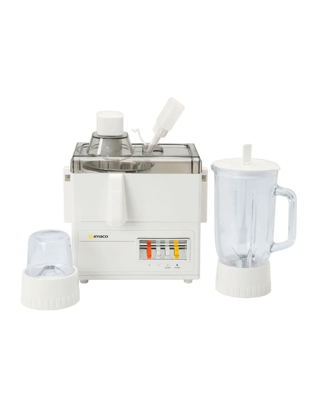 Licuadora y Extractor Imaco JEB176 con Molinillo 450 Watts Blanco