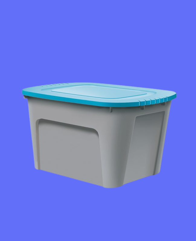 Caja Organizadora Zeus #150 de Plástico Blanco Polinplast